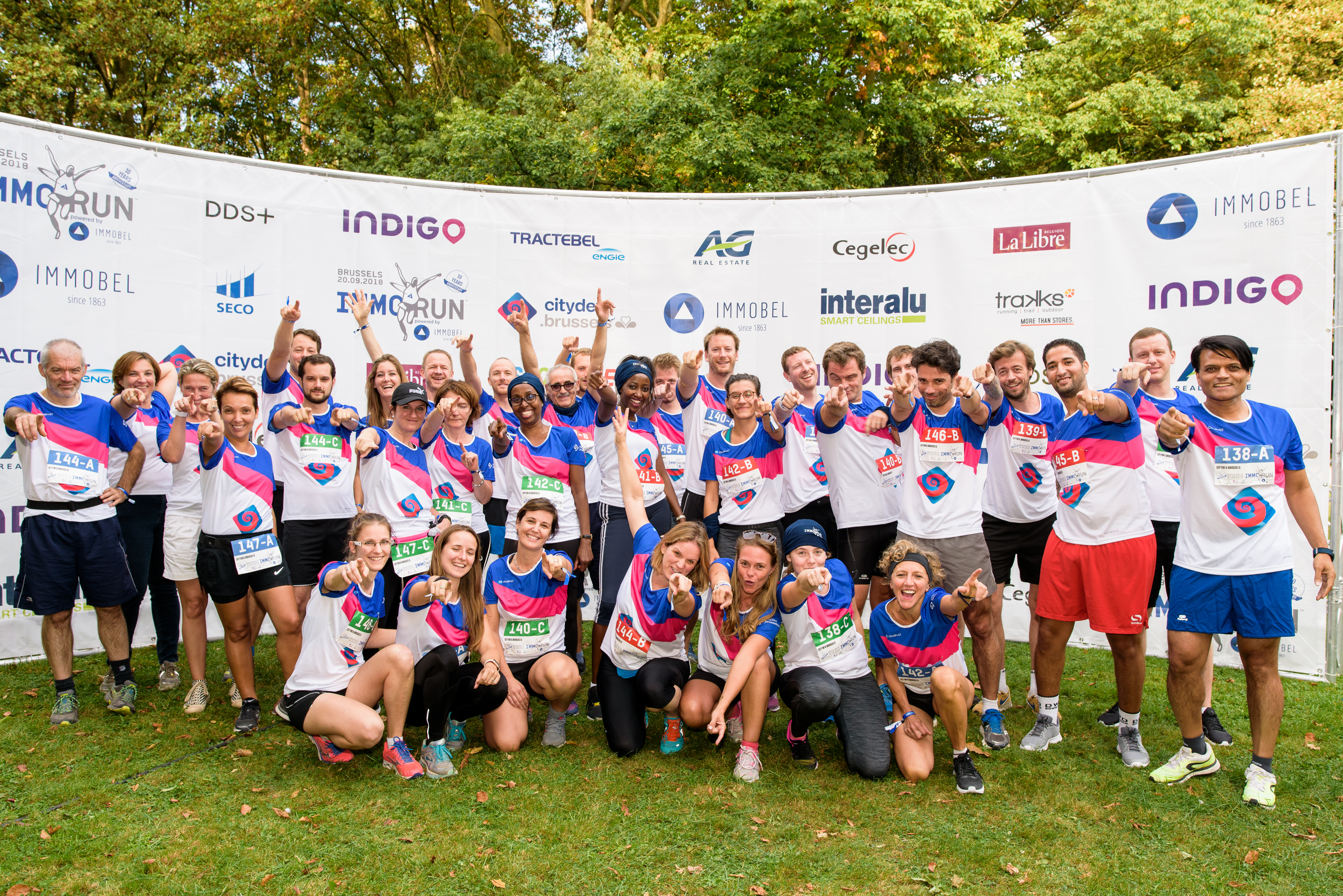 ©Utopix_PeopleFirst 30 lopers van citydev.brussels nemen deel aan Immorun